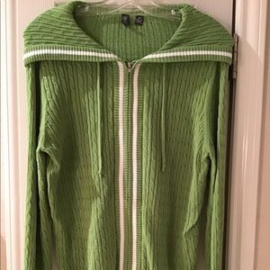 MADISON : Adoreable Cardigan zip-up w/ hood